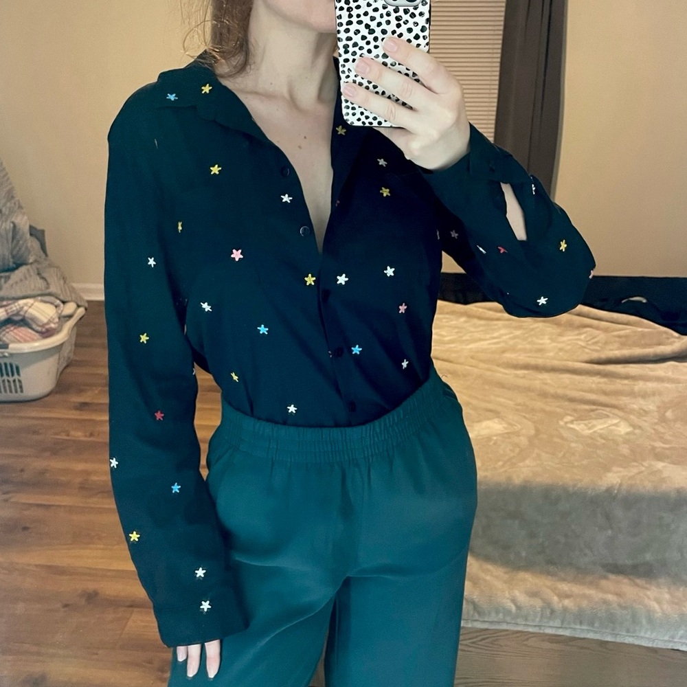 NEVER WORN!! Cotton long sleeve shirt